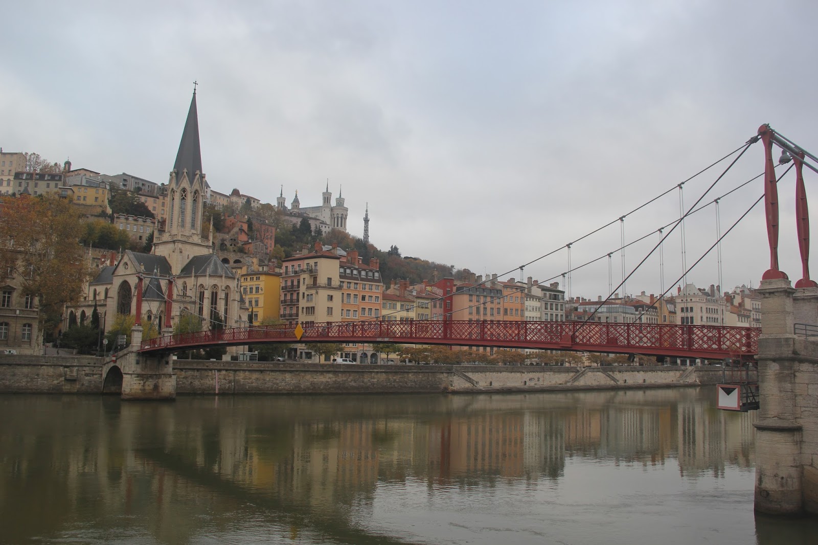 Blick auf die Altstadt von Lyon